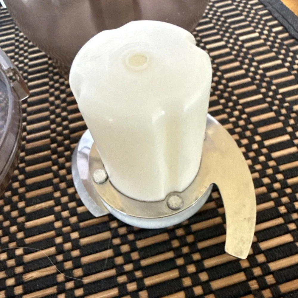 Vtg Sunbeam Oskar Jr Plus 14131 Food Processor Chopper Bowl Blade France Tested